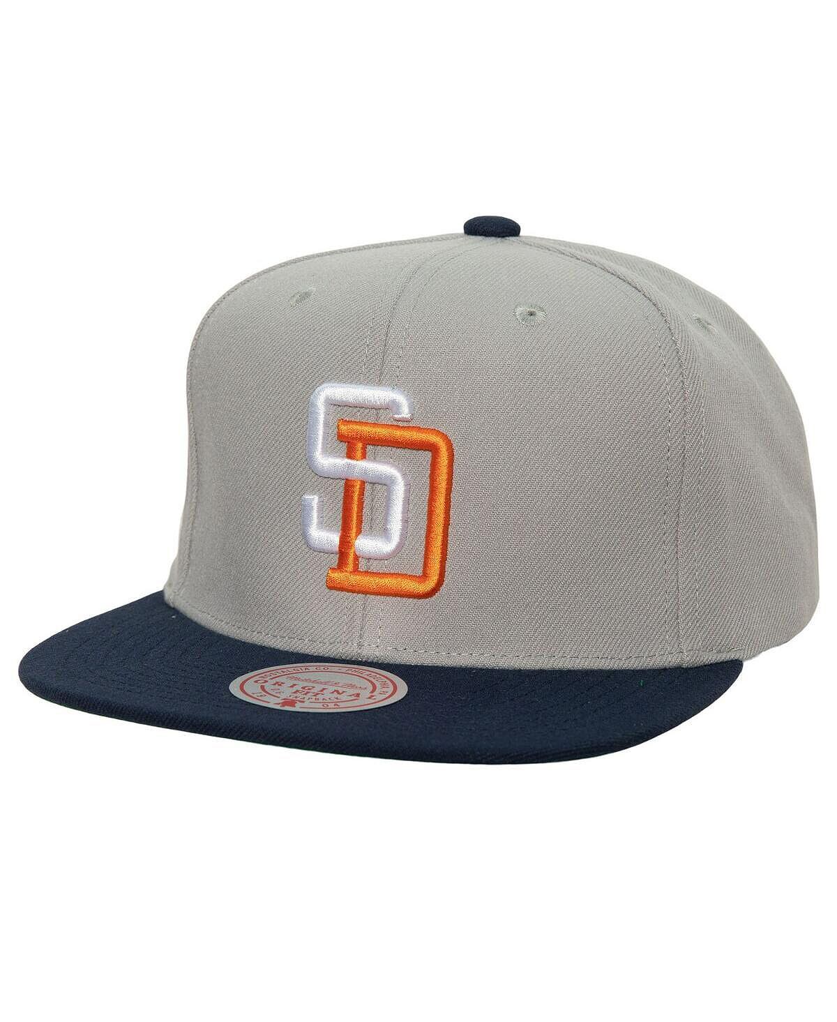 Мужская серая выездная шляпа Snapback San Diego Padres Cooperstown Collection Mitchell & Ness
Мужская серая выездная шляпа Snapback San Diego Padres Cooperstown Collection Mitchell & Ness