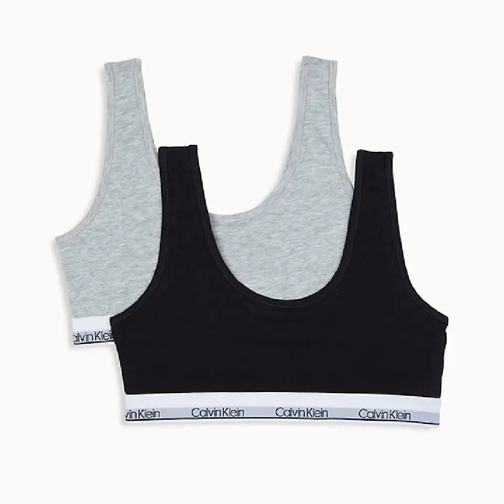Набор бюстгальтеров для девочек Calvin Klein Modern Cotton Cropped, 2 шт, серый/черный
Набор бюстгальтеров для девочек Calvin Klein Modern Cotton Cropped, 2 шт, серый/черный