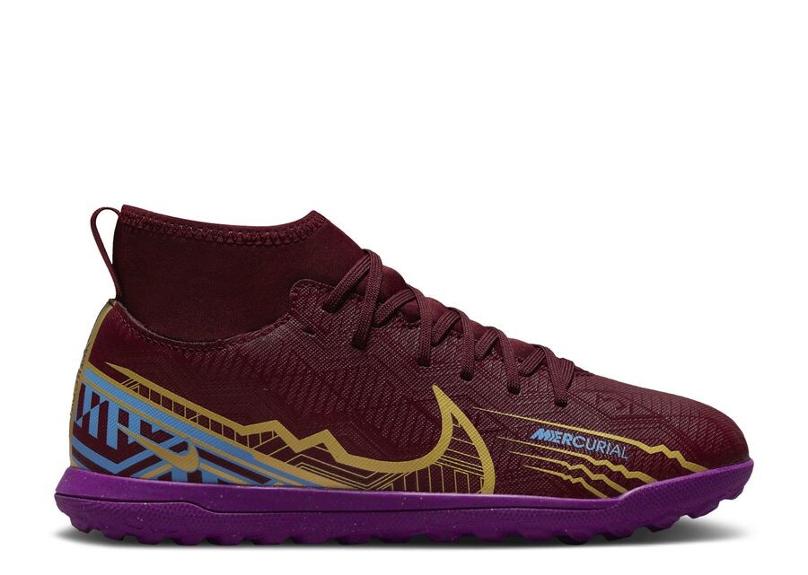 Кроссовки Nike Kylian Mbappé X Mercurial Superfly 9 Club TF GS, цвет Dark Beetroot
Кроссовки Nike Kylian Mbappé X Mercurial Superfly 9 Club TF GS, цвет Dark Beetroot