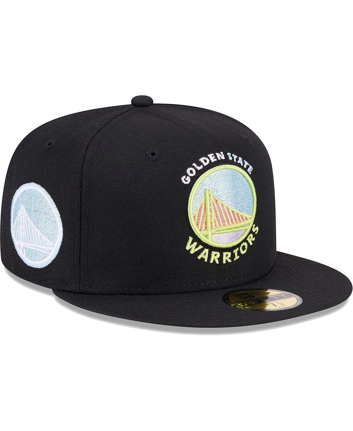 Мужская черная приталенная кепка Golden State Warriors Color Pack 59FIFTY New Era
Мужская черная приталенная кепка Golden State Warriors Color Pack 59FIFTY New Era