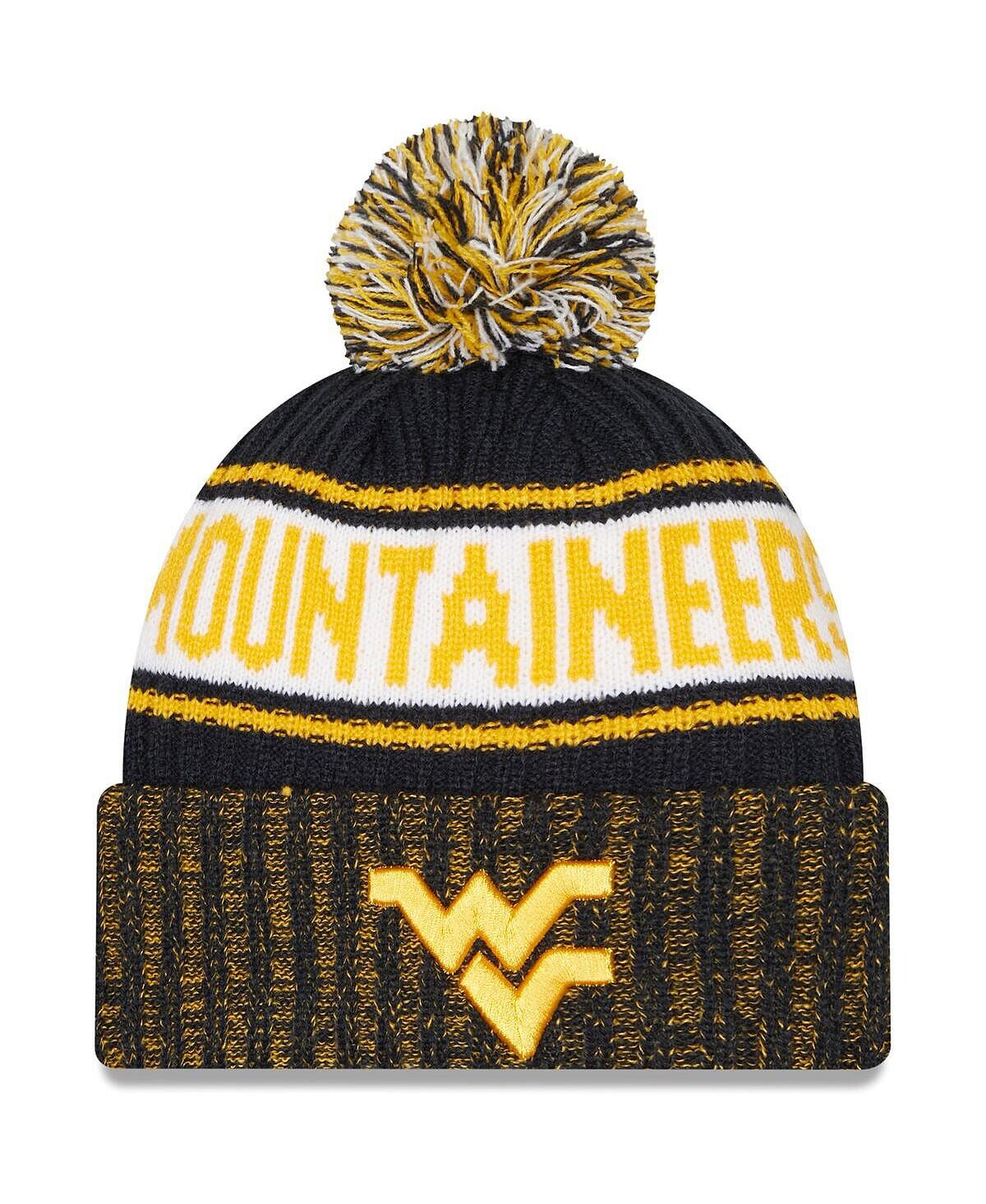 Мужская темно-синяя вязаная шапка с манжетами и помпоном West Virginia Mountaineers Marl New Era
Мужская темно-синяя вязаная шапка с манжетами и помпоном West Virginia Mountaineers Marl New Era