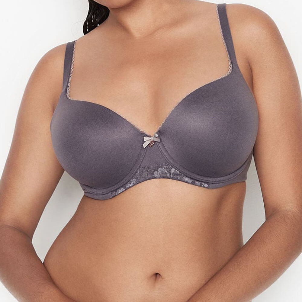 Бюстгальтер на легкой подкладке Victoria's Secret Body by Victoria Smooth Demi, темно-серый
Бюстгальтер на легкой подкладке Victoria's Secret Body by Victoria Smooth Demi, темно-серый