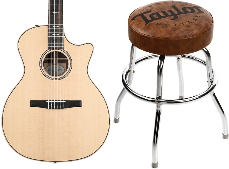 Taylor 814ce-N - Комплект из натуральной ситхинской ели с барным стулом с логотипом Taylor Brown - 24" C801002103800077000=1 1510=1
Taylor 814ce-N - Комплект из натуральной ситхинской ели с барным стулом с логотипом Taylor Brown - 24" C801002103800077000=1 1510=1