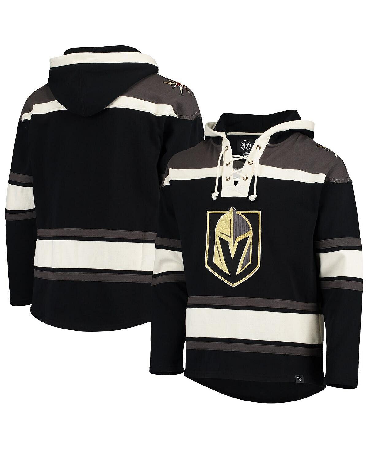 Мужская черная толстовка с капюшоном vegas golden knights superior lacer team '47 Brand, черный
Мужская черная толстовка с капюшоном vegas golden knights superior lacer team '47 Brand, черный