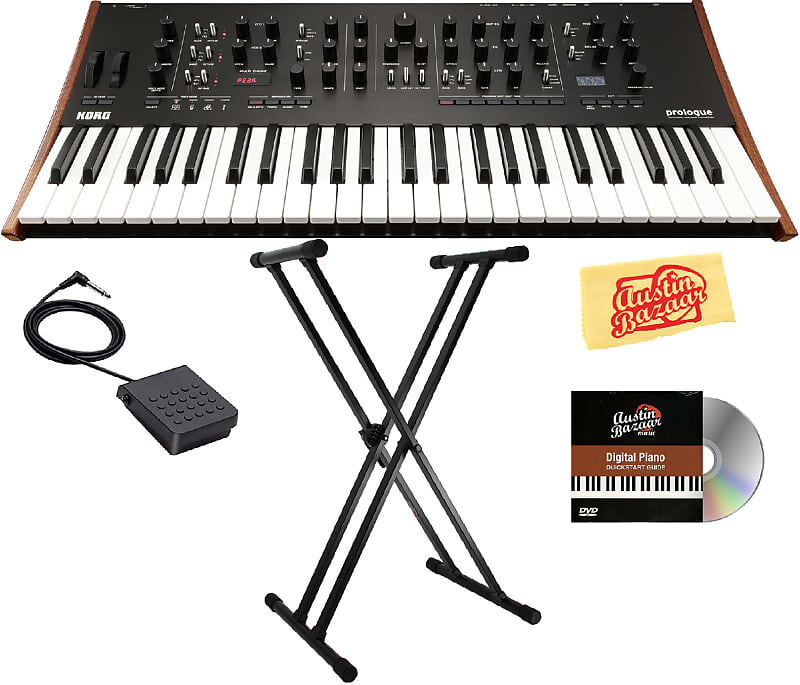 Korg Prologue 8 Полифонический аналоговый синтезатор с регулируемой подставкой PROLOGUE8-COMBO-DLX
Korg Prologue 8 Полифонический аналоговый синтезатор с регулируемой подставкой PROLOGUE8-COMBO-DLX