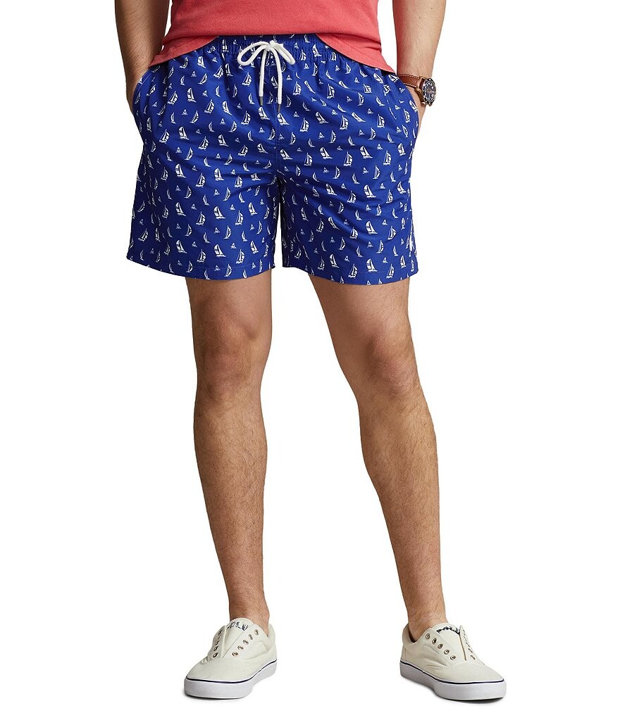 Парусник Polo Ralph Lauren Classic Fit Traveler с принтом 5,75 Плавки с внутренним швом, синий
Парусник Polo Ralph Lauren Classic Fit Traveler с принтом 5,75 Плавки с внутренним швом, синий