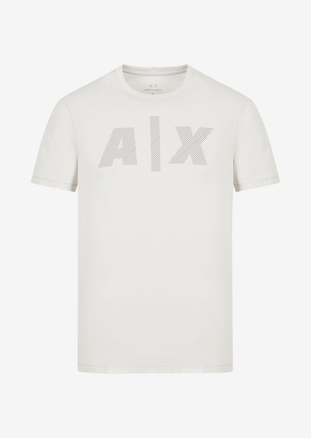 Футболка классического кроя из хлопкового джерси с логотипом Armani Exchange, серый
Футболка классического кроя из хлопкового джерси с логотипом Armani Exchange, серый