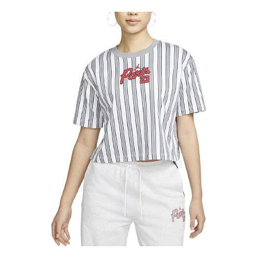 Футболка Jordan Paris SainGermain Stripe Alphabet Printing Round Neck Short Sleeve White, Белый
Футболка Jordan Paris SainGermain Stripe Alphabet Printing Round Neck Short Sleeve White, Белый