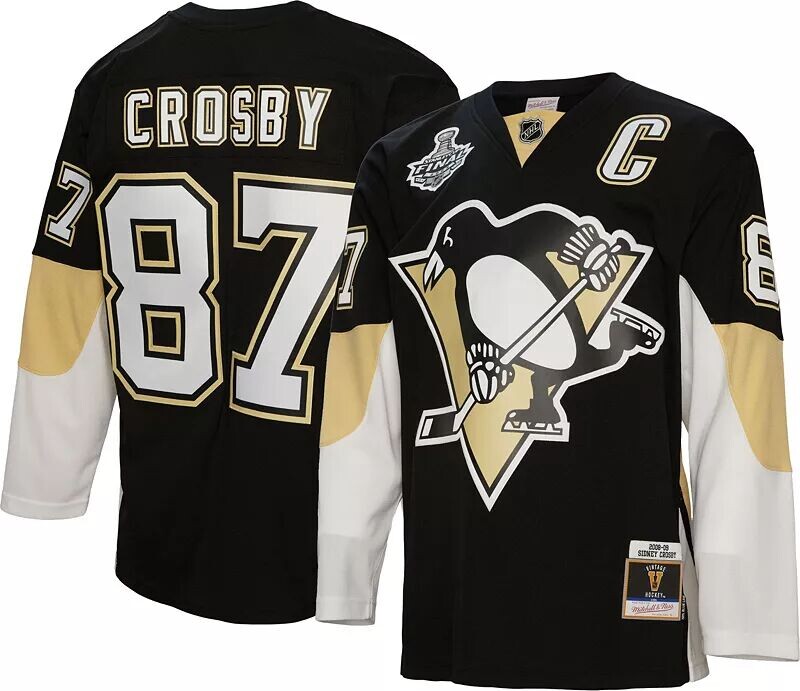 Реплика Джерси Mitchell & Ness Big & Tall Pittsburgh Penguins Сидни Кросби # 87 Nhl, Черный
Реплика Джерси Mitchell & Ness Big & Tall Pittsburgh Penguins Сидни Кросби # 87 Nhl, Черный