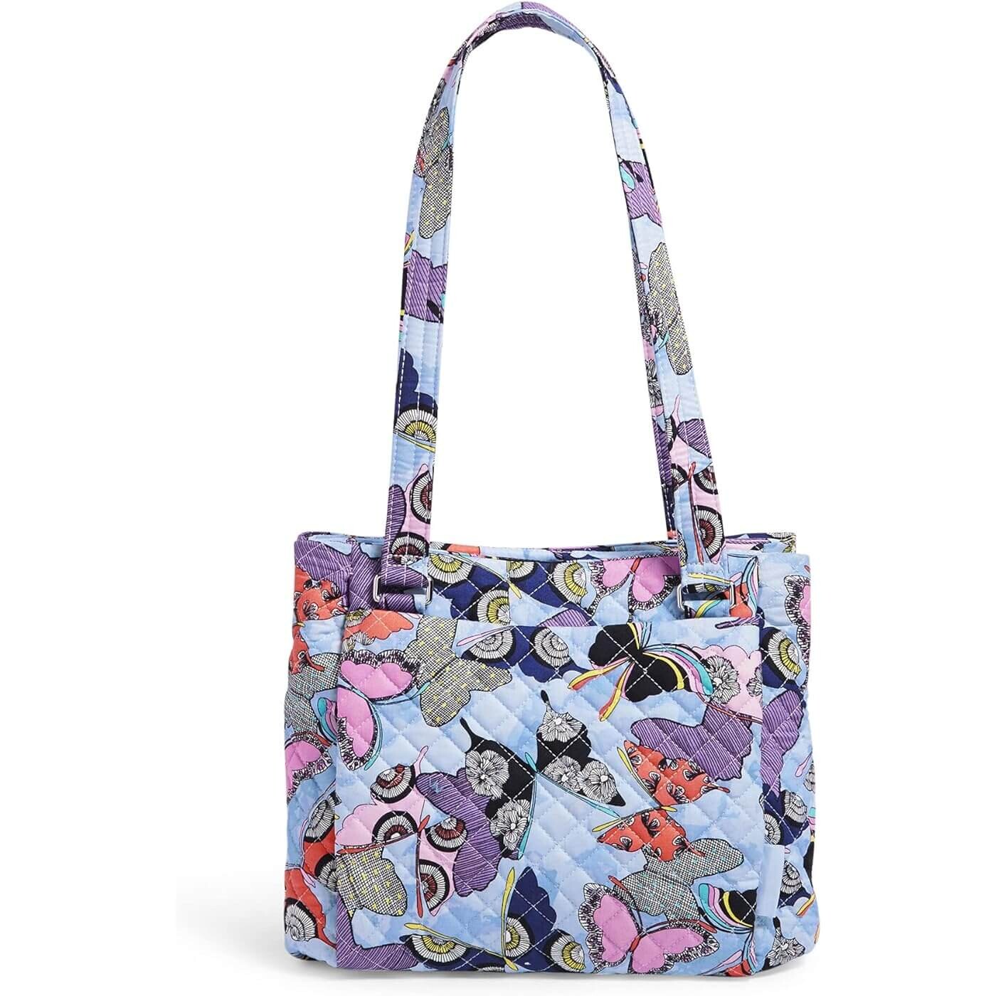 Хлопковая сумка Vera Bradley Multi-Compartment Shoulder Satchel Purse, мультиколор
Хлопковая сумка Vera Bradley Multi-Compartment Shoulder Satchel Purse, мультиколор