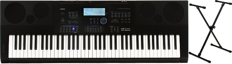 Casio WK-6600 76-клавишный портативный аранжировщик в комплекте с сценической подставкой для клавиатуры KS8190X Bullet-Nose с креплением Lok-Tight Casio + On-Stage WK-6600=1 KS8190X=1
Casio WK-6600 76-клавишный портативный аранжировщик в комплекте с сценической подставкой для клавиатуры KS8190X Bullet-Nose с креплением Lok-Tight Casio + On-Stage WK-6600=1 KS8190X=1