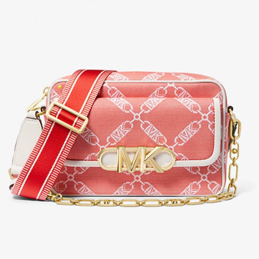 Сумка кросс-боди Michael Michael Kors Parker Medium Empire Logo Jacquard, красный/белый
Сумка кросс-боди Michael Michael Kors Parker Medium Empire Logo Jacquard, красный/белый