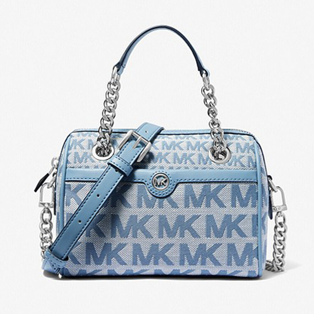Сумка кросс-боди Michael Michael Kors Blaire Extra-Small Logo Jacquard Duffel, голубой
Сумка кросс-боди Michael Michael Kors Blaire Extra-Small Logo Jacquard Duffel, голубой