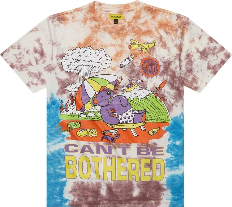 Футболка Market Can't Be Bothered Tie-Dye T-Shirt 'Tie Dye', разноцветный, Серый
Футболка Market Can't Be Bothered Tie-Dye T-Shirt 'Tie Dye', разноцветный, Серый