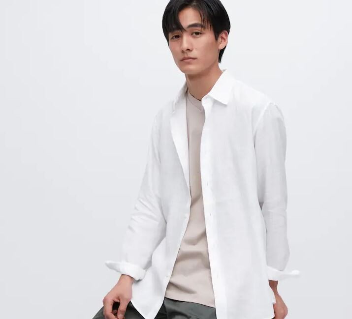 Рубашка классического кроя из льна премиум-класса Uniglo Premium Linen Regular Fit, белый
Рубашка классического кроя из льна премиум-класса Uniglo Premium Linen Regular Fit, белый