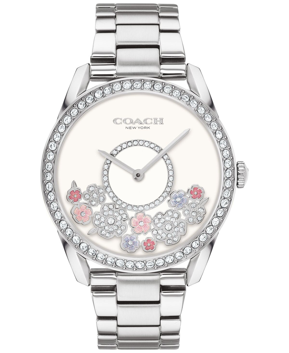 Женские часы preston с браслетом из нержавеющей стали tea rose 36 мм COACH, мульти
Женские часы preston с браслетом из нержавеющей стали tea rose 36 мм COACH, мульти