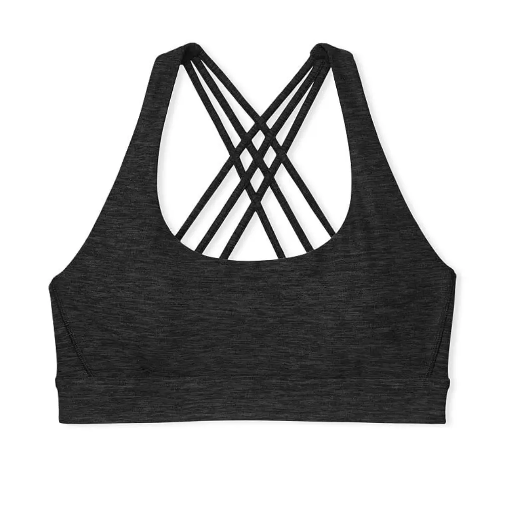 Спортивный бюстгальтер Victorias Secret Essential Strappy Sports Bra, темно-серый
Спортивный бюстгальтер Victorias Secret Essential Strappy Sports Bra, темно-серый