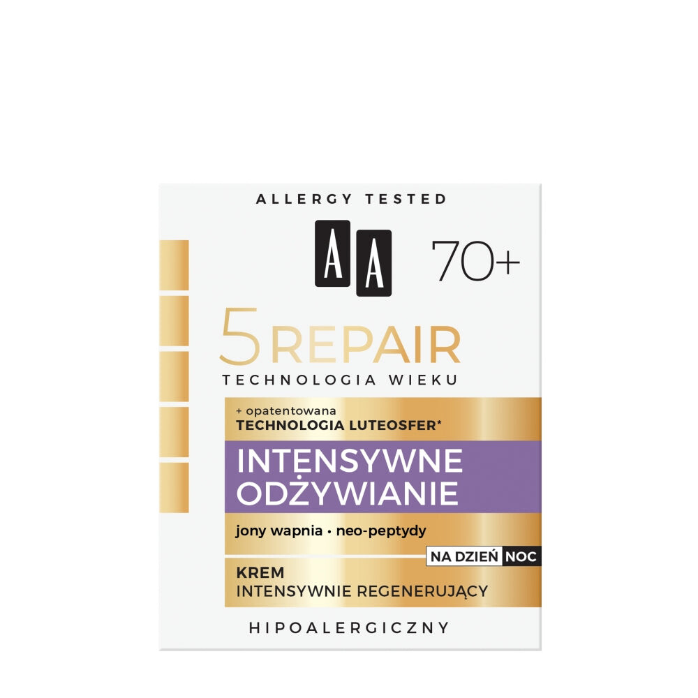 AA Age Technology 5Repair 70+ Intensive Nutrition регенерирующий дневной и ночной крем 50мл
AA Age Technology 5Repair 70+ Intensive Nutrition регенерирующий дневной и ночной крем 50мл