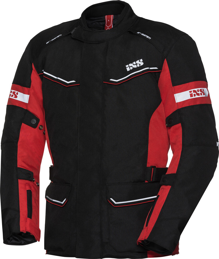 Куртка IXS Tour Evans-ST для женщин для мотоцикла Текстильная, черно-красная
Куртка IXS Tour Evans-ST для женщин для мотоцикла Текстильная, черно-красная