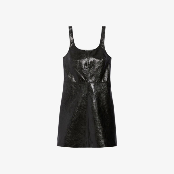 Кожаное мини-платье а-силуэта с прямым вырезом Claudie Pierlot, цвет noir / gris
Кожаное мини-платье а-силуэта с прямым вырезом Claudie Pierlot, цвет noir / gris