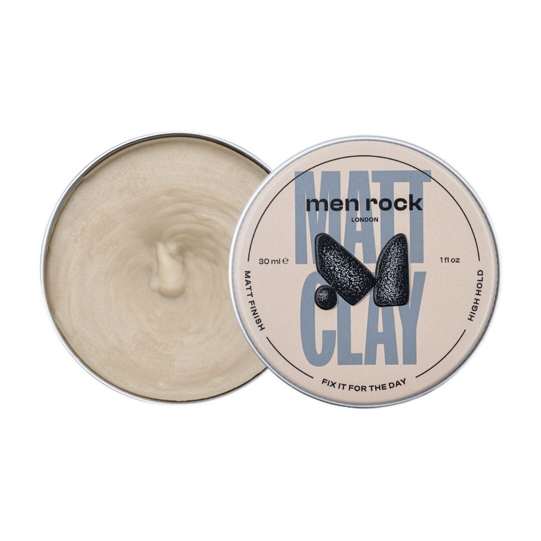 MenRock Матирующая глина для волос Matt Clay High Hold Matt Finish для мужчин 30мл
MenRock Матирующая глина для волос Matt Clay High Hold Matt Finish для мужчин 30мл