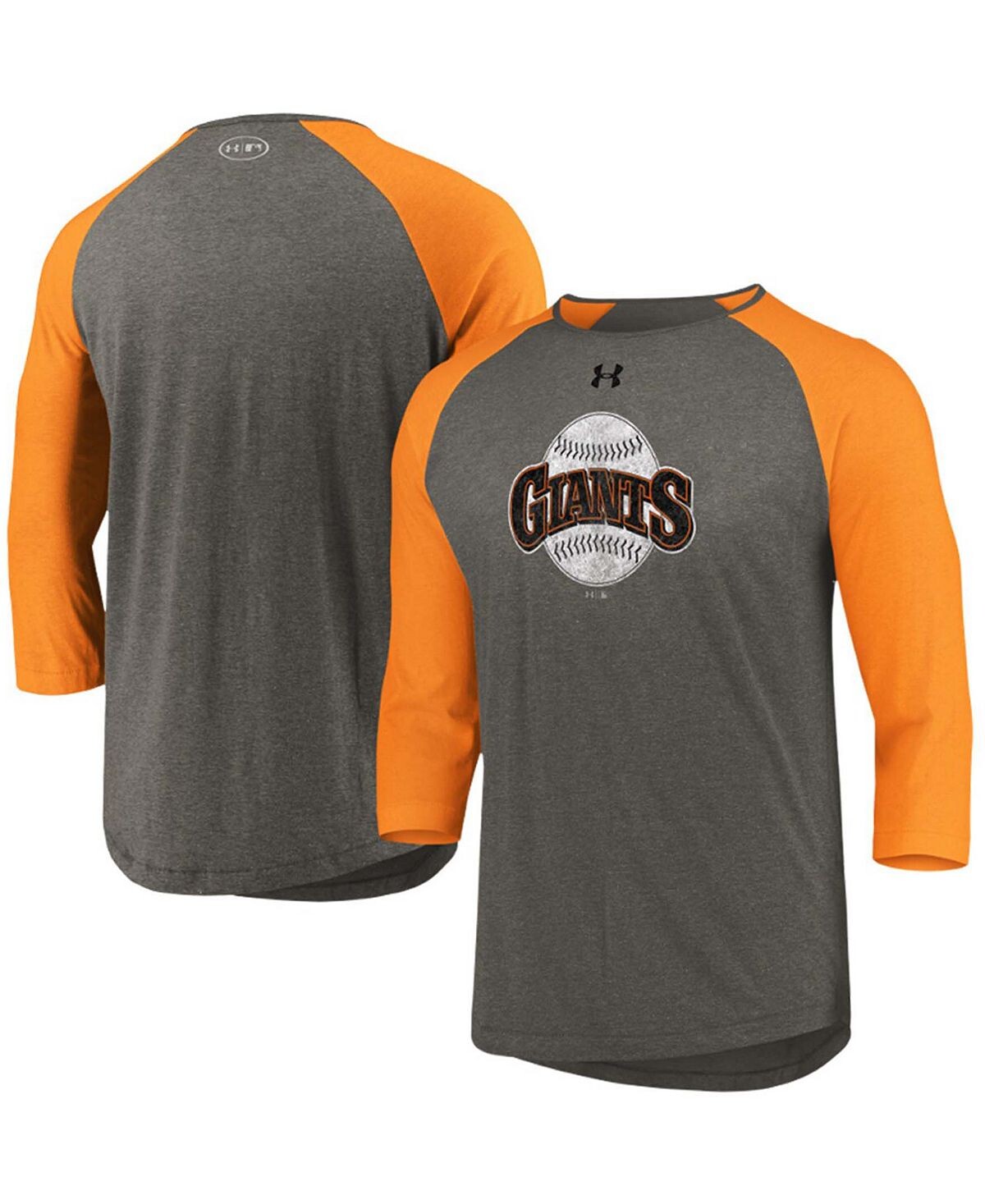 Мужская серо-оранжевая футболка san francisco giants cooperstown collection tri-blend с рукавом 3/4 реглан для выступлений Under Armour
Мужская серо-оранжевая футболка san francisco giants cooperstown collection tri-blend с рукавом 3/4 реглан для выступлений Under Armour