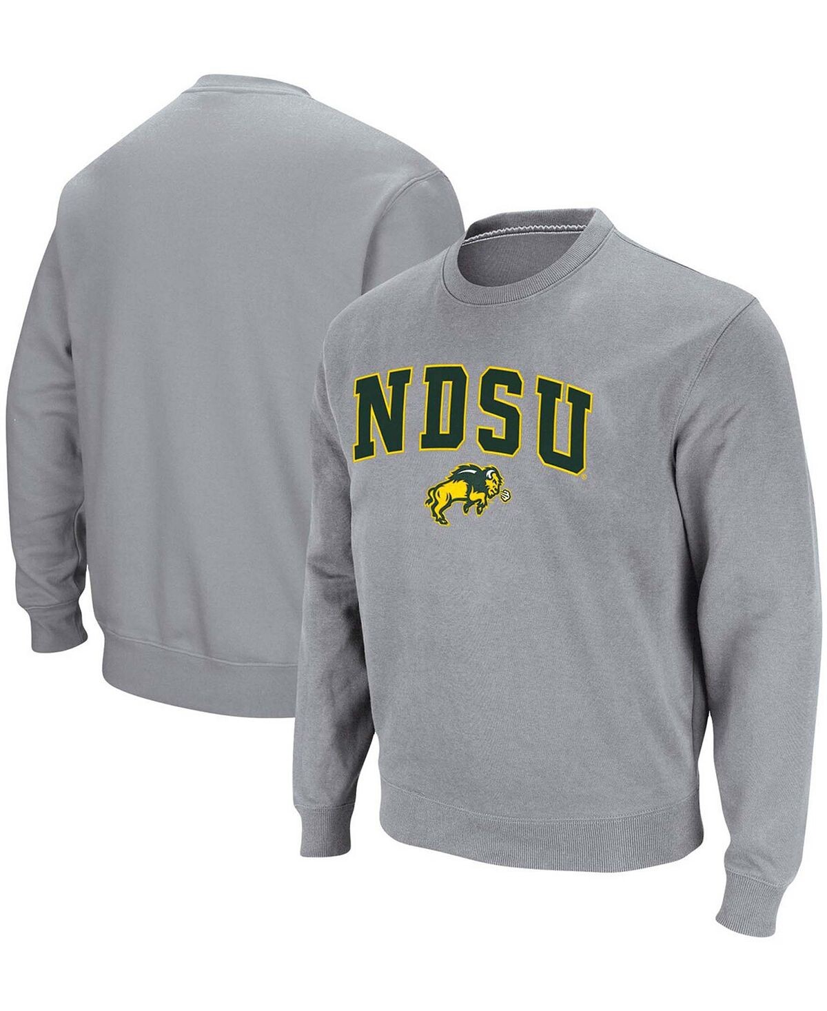 Мужская серая меланжевая толстовка ndsu bison arch logo tackle twill pullover sweatshirt Colosseum, мульти
Мужская серая меланжевая толстовка ndsu bison arch logo tackle twill pullover sweatshirt Colosseum, мульти