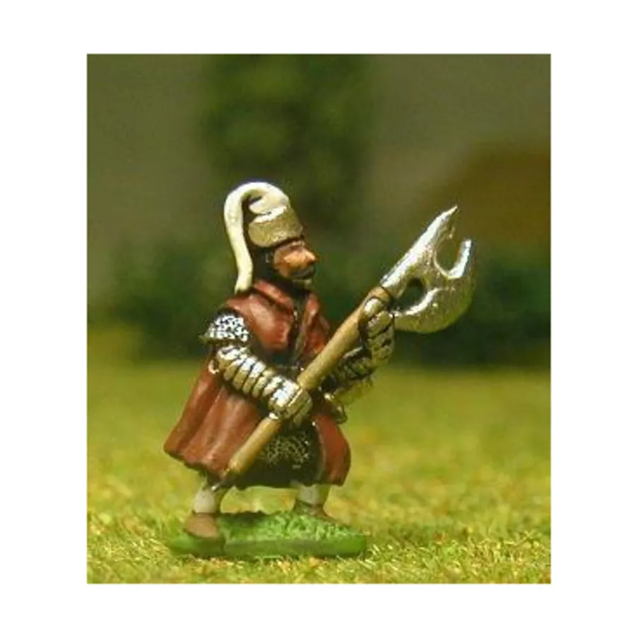 Турок-осман - Янычар Средний/Тяжелый алебардист, Late Medieval-Early Renaissance - Foot Infantry (15mm)
Турок-осман - Янычар Средний/Тяжелый алебардист, Late Medieval-Early Renaissance - Foot Infantry (15mm)