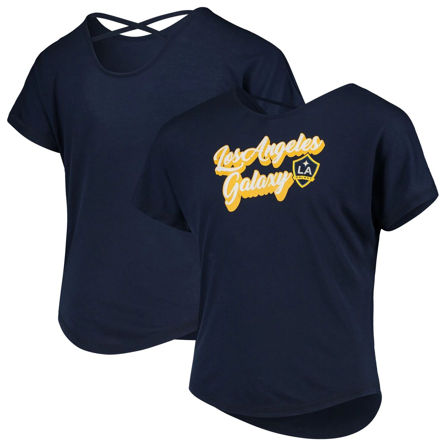 Темно-синяя футболка с логотипом команды Girls Youth Fanatics LA Galaxy Team Fanatics
Темно-синяя футболка с логотипом команды Girls Youth Fanatics LA Galaxy Team Fanatics