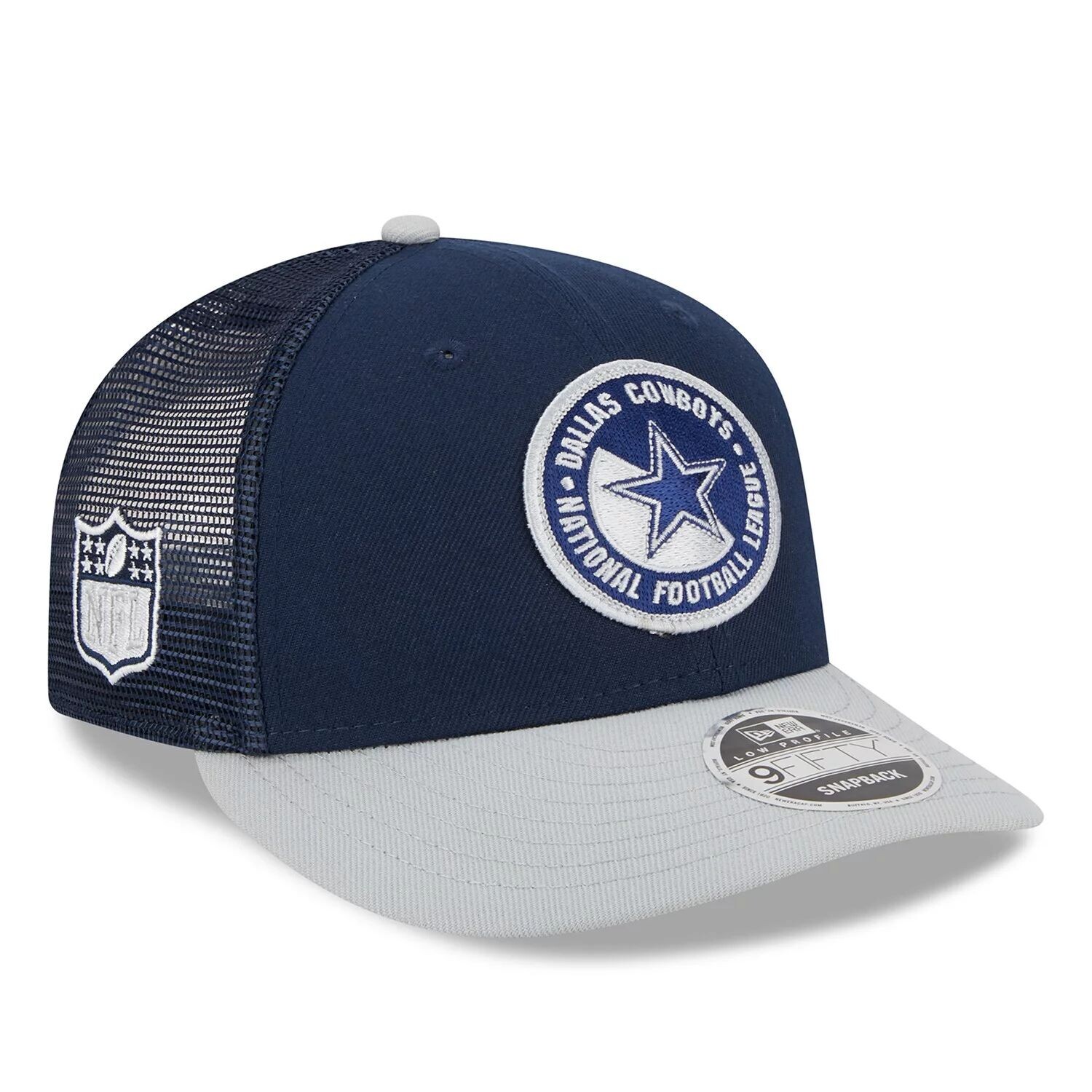 Мужская кепка New Era темно-синяя/серая Dallas Cowboys 2023 Sideline Low Profile 9FIFTY Snapback Hat
Мужская кепка New Era темно-синяя/серая Dallas Cowboys 2023 Sideline Low Profile 9FIFTY Snapback Hat