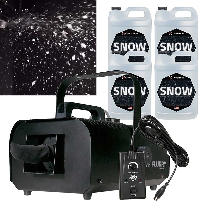 American DJ VF Flurry Snow Machine Flake Effect Remote + 4 галлона жидкости/сока American DJ VF Flurry Snow Machine Flake Effect Remote + 4 Gallons Fluid/Juice
American DJ VF Flurry Snow Machine Flake Effect Remote + 4 галлона жидкости/сока American DJ VF Flurry Snow Machine Flake Effect Remote + 4 Gallons Fluid/Juice