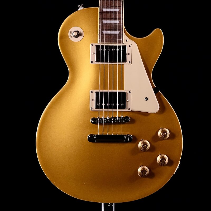 Электрогитара Epiphone Les Paul Standard '50s — золотой металлик Les Paul Standard '50s Electric Guitar
Электрогитара Epiphone Les Paul Standard '50s — золотой металлик Les Paul Standard '50s Electric Guitar
