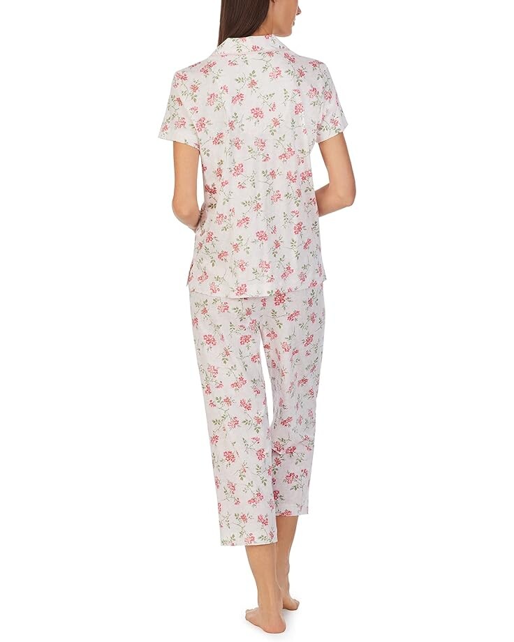 Пижамный комплект LAUREN Ralph Lauren Short Sleeve Notch Collar Capris PJ Set, цвет White Blue Floral
Пижамный комплект LAUREN Ralph Lauren Short Sleeve Notch Collar Capris PJ Set, цвет White Blue Floral