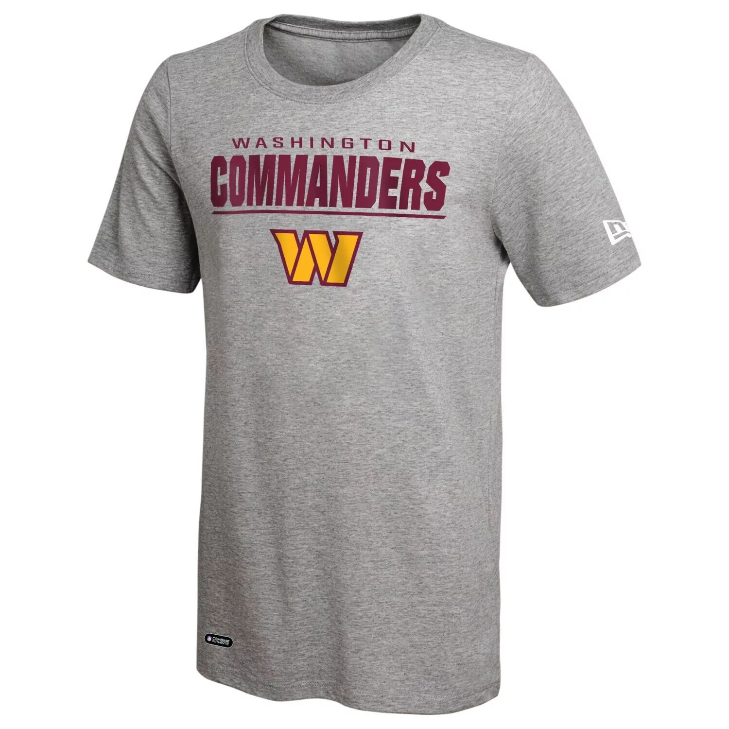 Мужская серая футболка New Era с принтом Washington Commanders Joint Authentic Statement
Мужская серая футболка New Era с принтом Washington Commanders Joint Authentic Statement