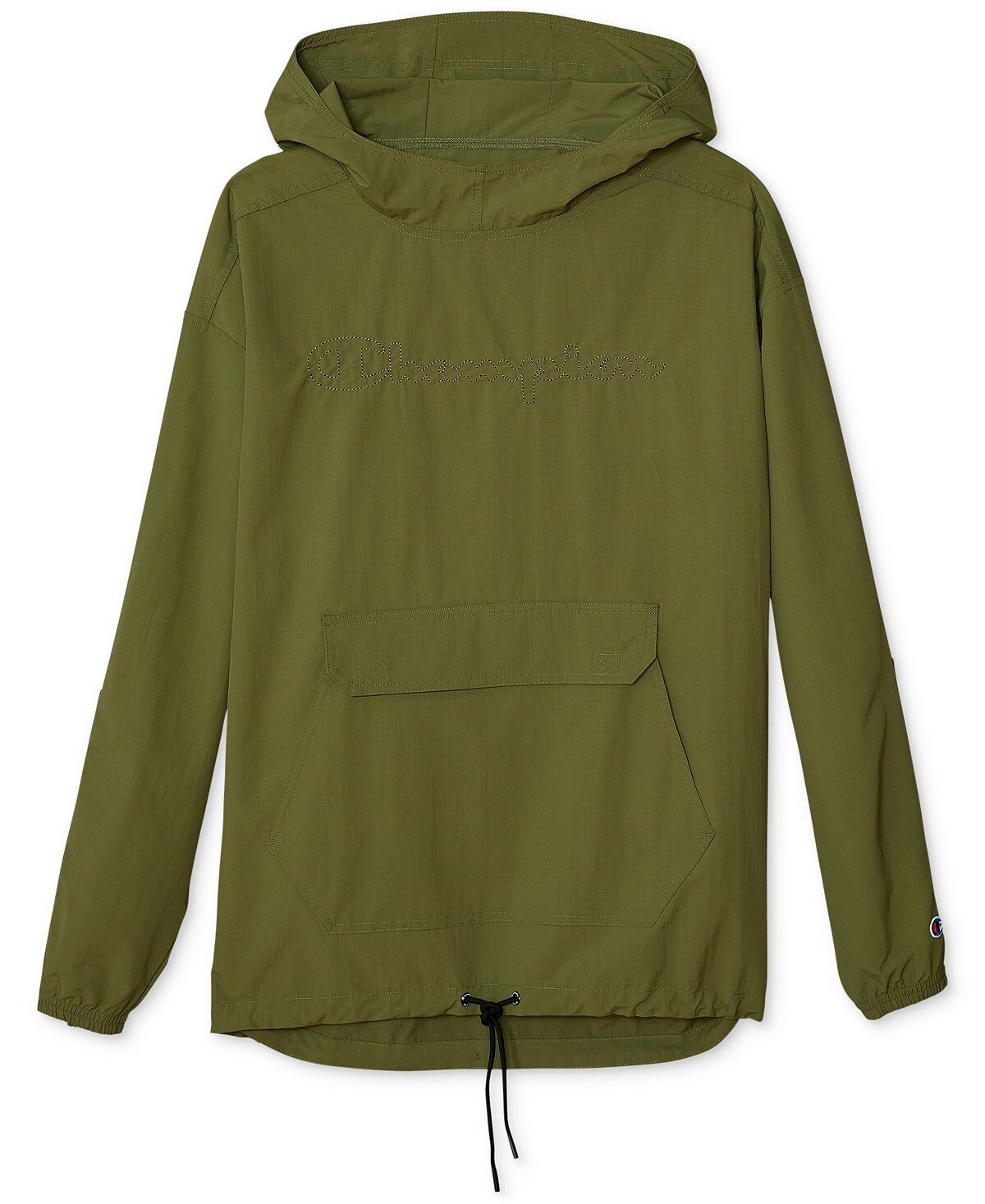 Мужская толстовка с капюшоном и пуловером из рипстопа anorak с завязками Champion, черный
Мужская толстовка с капюшоном и пуловером из рипстопа anorak с завязками Champion, черный