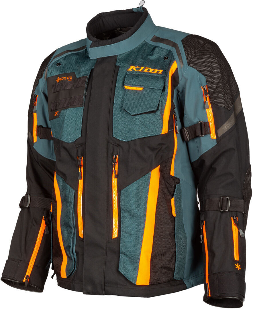 Klim Badlands Pro 2023 Мотоцикл Текстильная куртка, черный/синий/оранжевый
Klim Badlands Pro 2023 Мотоцикл Текстильная куртка, черный/синий/оранжевый