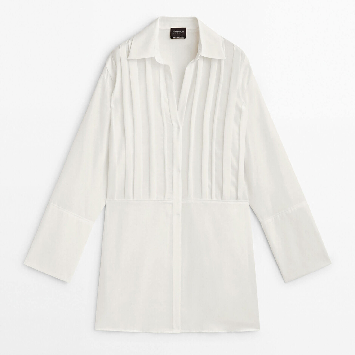 Блузка Massimo Dutti Wool Oversize With Stripe Detail Limited Edition, кремовый
Блузка Massimo Dutti Wool Oversize With Stripe Detail Limited Edition, кремовый