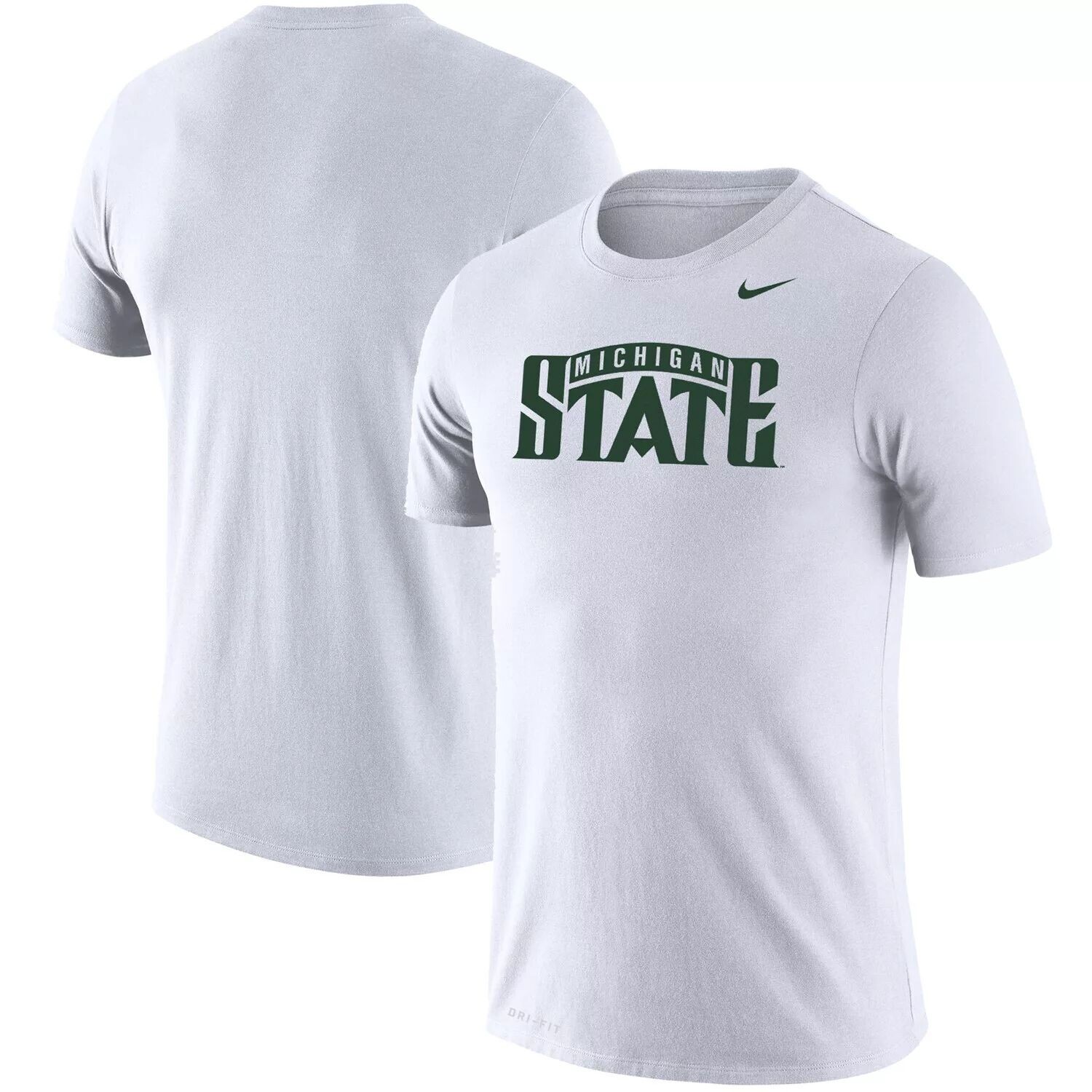 Мужская белая футболка Michigan State Spartans School с логотипом Legend Performance Nike, Белый
Мужская белая футболка Michigan State Spartans School с логотипом Legend Performance Nike, Белый
