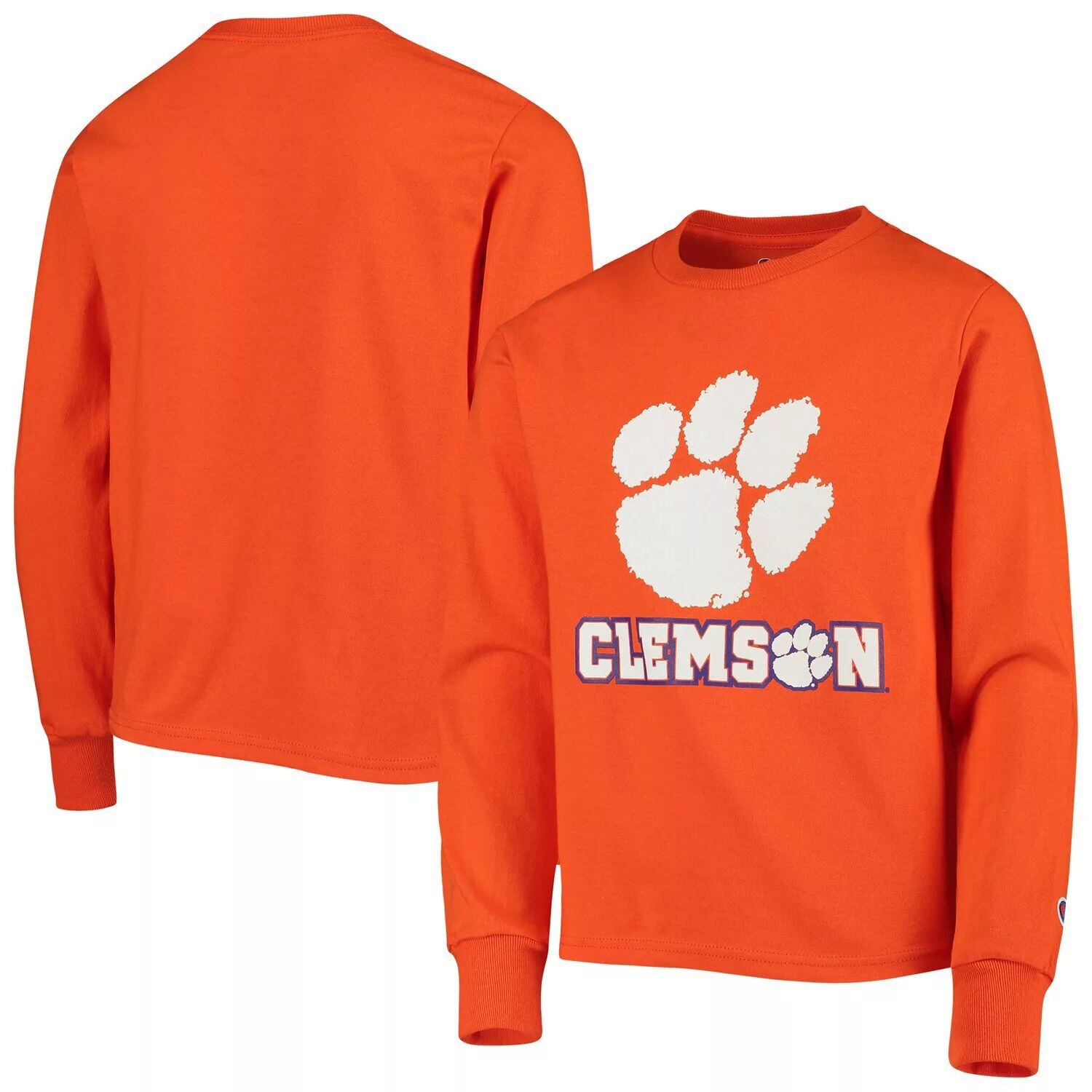 Оранжевая футболка Youth Champion Clemson Tigers Lockup с длинными рукавами Champion, Оранжевый
Оранжевая футболка Youth Champion Clemson Tigers Lockup с длинными рукавами Champion, Оранжевый