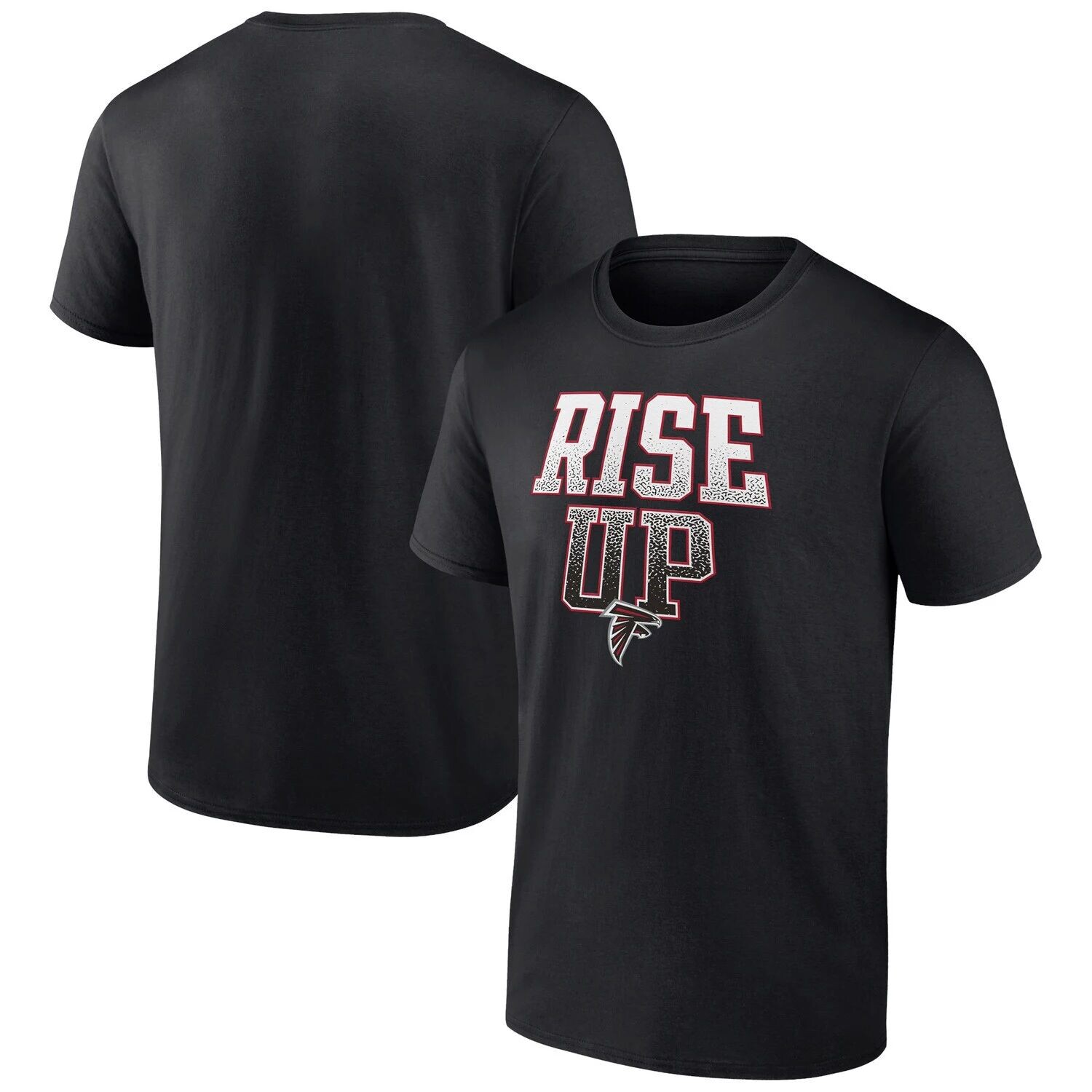 Мужская черная футболка с логотипом Atlanta Falcons Big & Tall Rise Up Statement Fanatics, Черный
Мужская черная футболка с логотипом Atlanta Falcons Big & Tall Rise Up Statement Fanatics, Черный