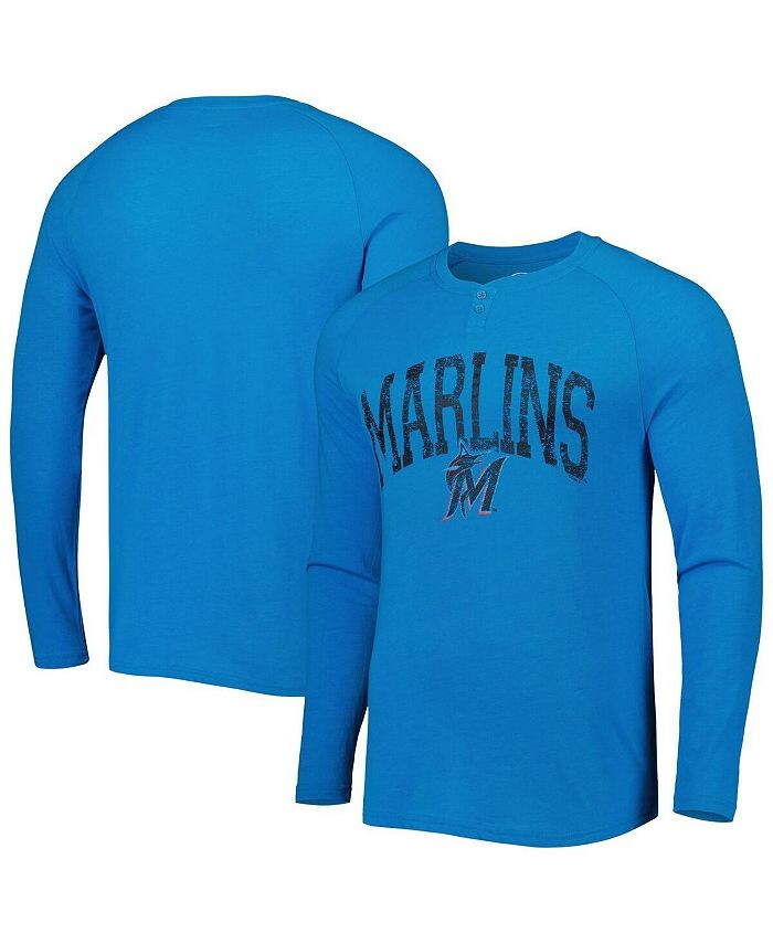 Мужская синяя футболка на пуговицах с длинным рукавом Miami Marlins Inertia реглан Concepts Sport, синий
Мужская синяя футболка на пуговицах с длинным рукавом Miami Marlins Inertia реглан Concepts Sport, синий