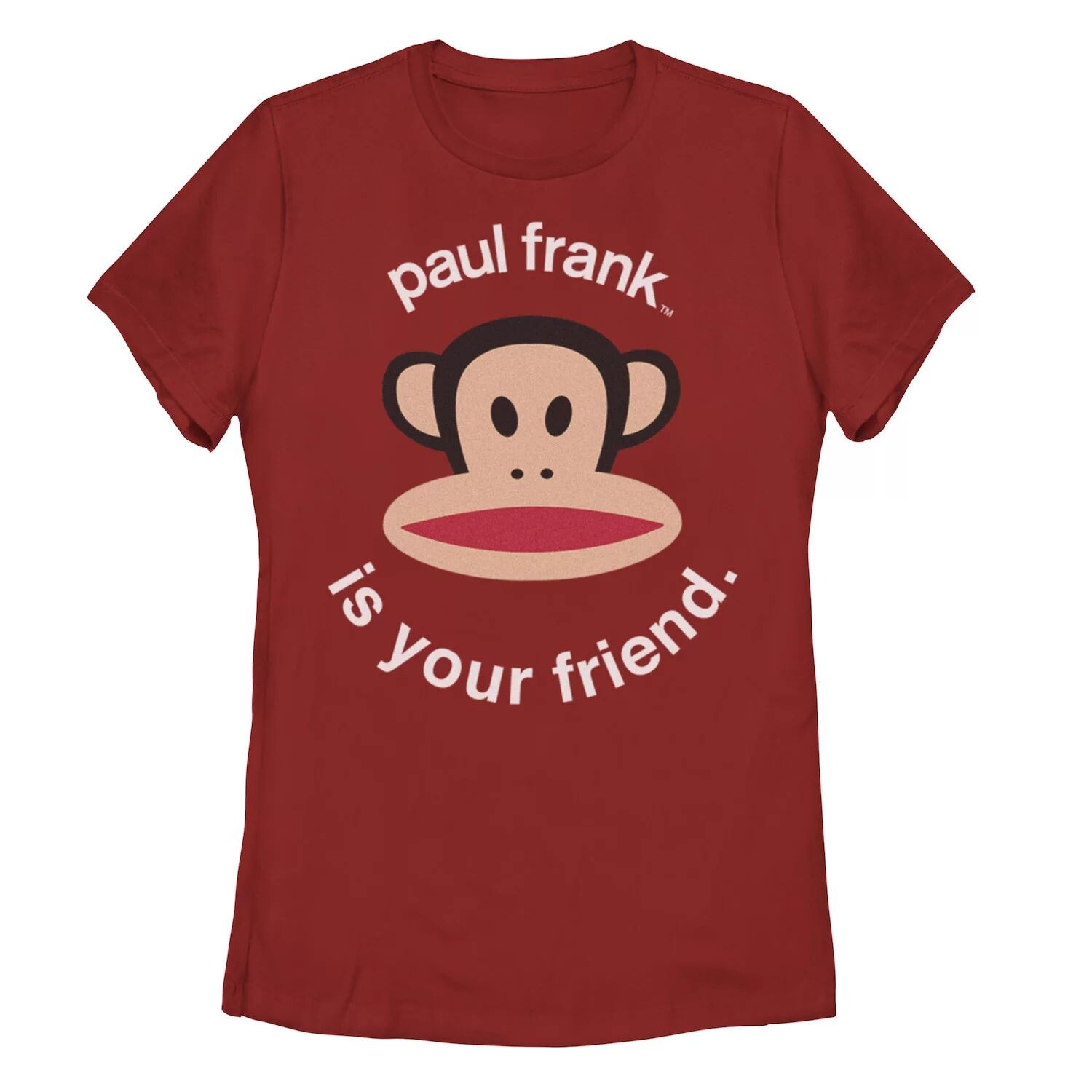 Красная футболка с рисунком Paul Frank для юниоров «Paul Frank Is Your Friend» Licensed Character
Красная футболка с рисунком Paul Frank для юниоров «Paul Frank Is Your Friend» Licensed Character