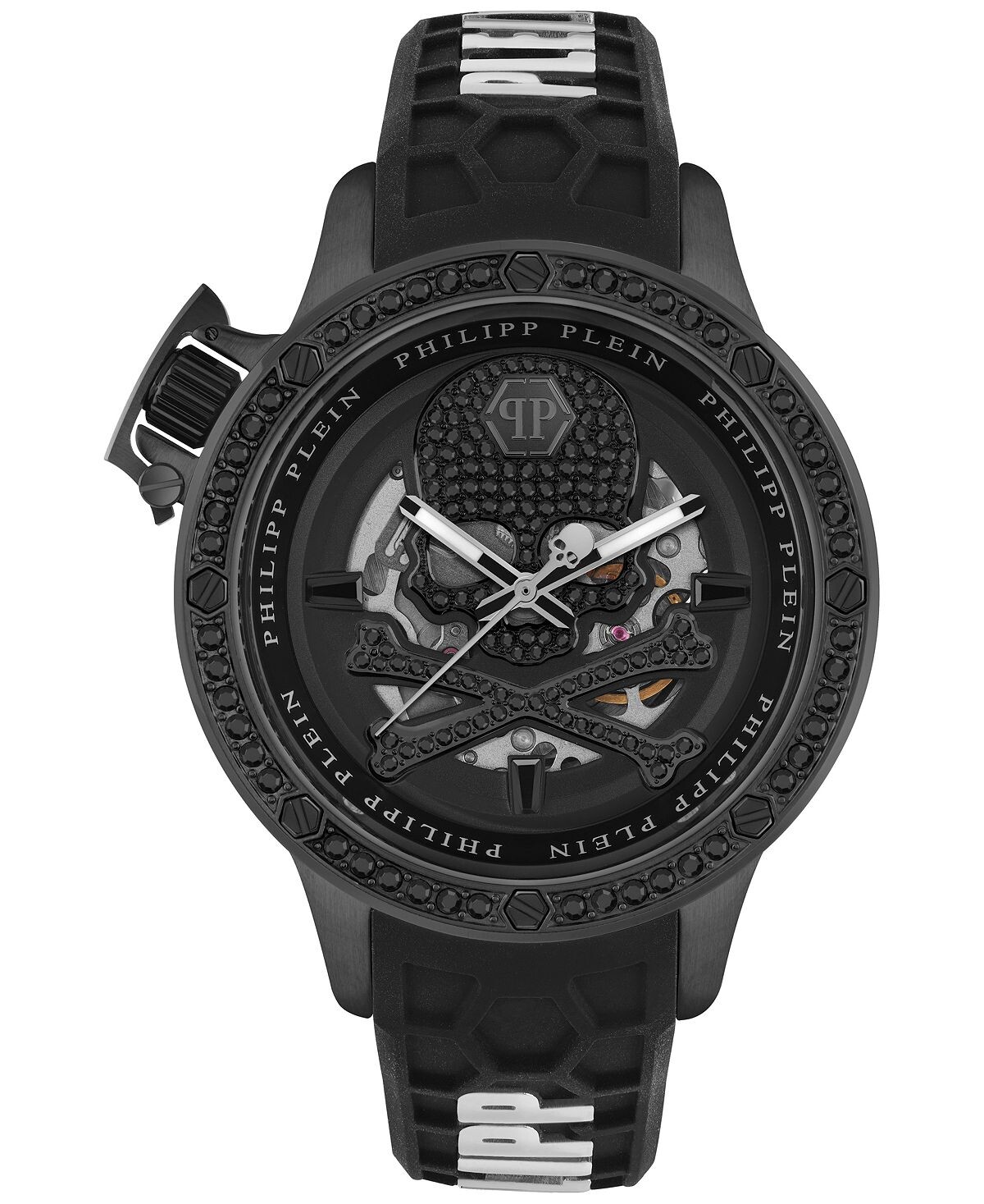 Мужские автоматические часы Plein Rich с черным силиконовым ремешком, 46 мм Philipp Plein
Мужские автоматические часы Plein Rich с черным силиконовым ремешком, 46 мм Philipp Plein