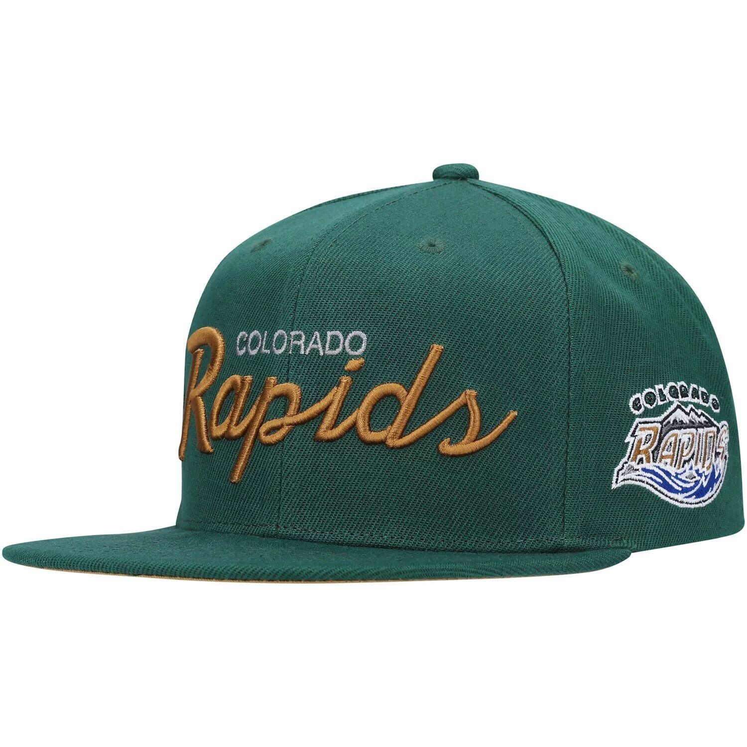 Мужская кепка Snapback с историческим логотипом Mitchell & Ness Green Colorado Rapids, начиная с '96 Foundation Script
Мужская кепка Snapback с историческим логотипом Mitchell & Ness Green Colorado Rapids, начиная с '96 Foundation Script