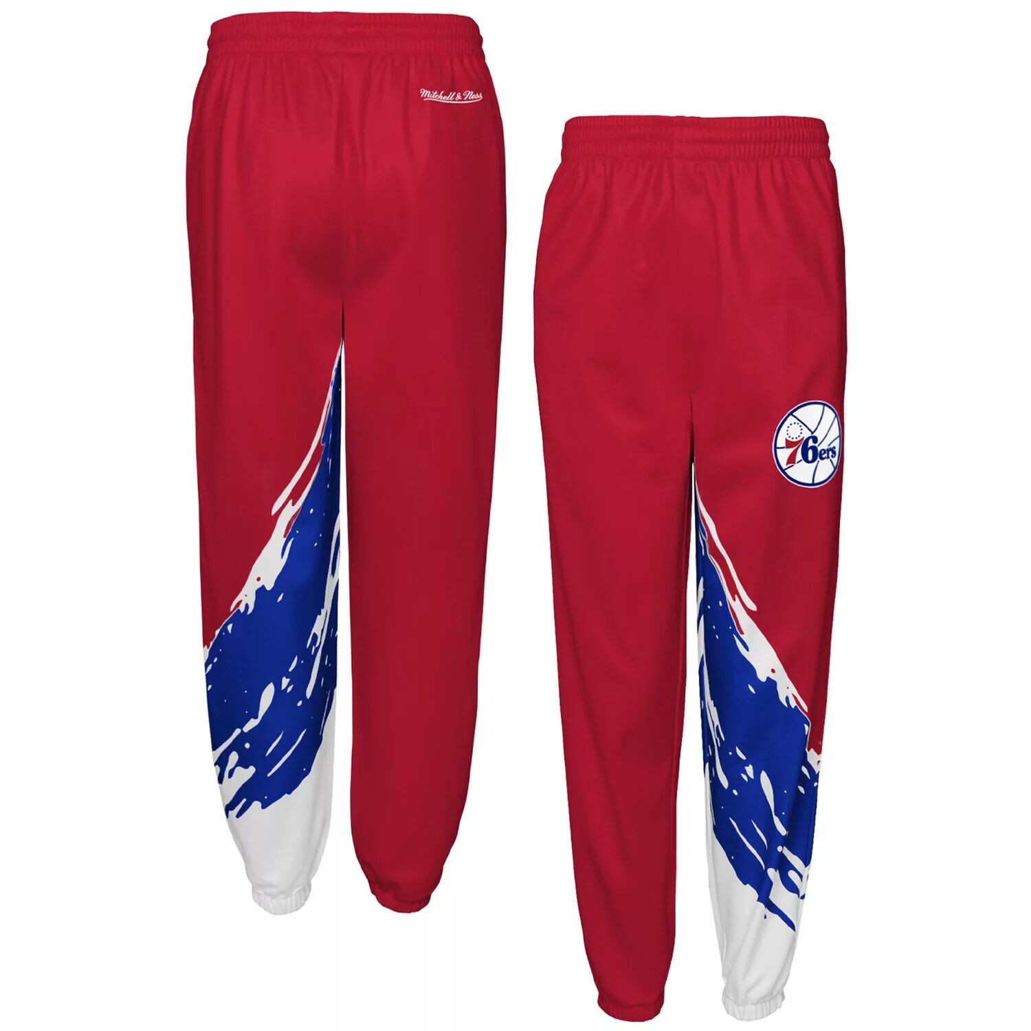 Молодежные брюки-ветровка Mitchell & Ness Red Philadelphia 76ers Paintbrush Unbranded
Молодежные брюки-ветровка Mitchell & Ness Red Philadelphia 76ers Paintbrush Unbranded