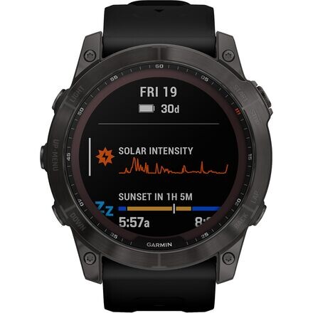 Умные часы fenix 7X с сапфировым стеклом и солнечной батареей Garmin, цвет Carbon Gray
Умные часы fenix 7X с сапфировым стеклом и солнечной батареей Garmin, цвет Carbon Gray