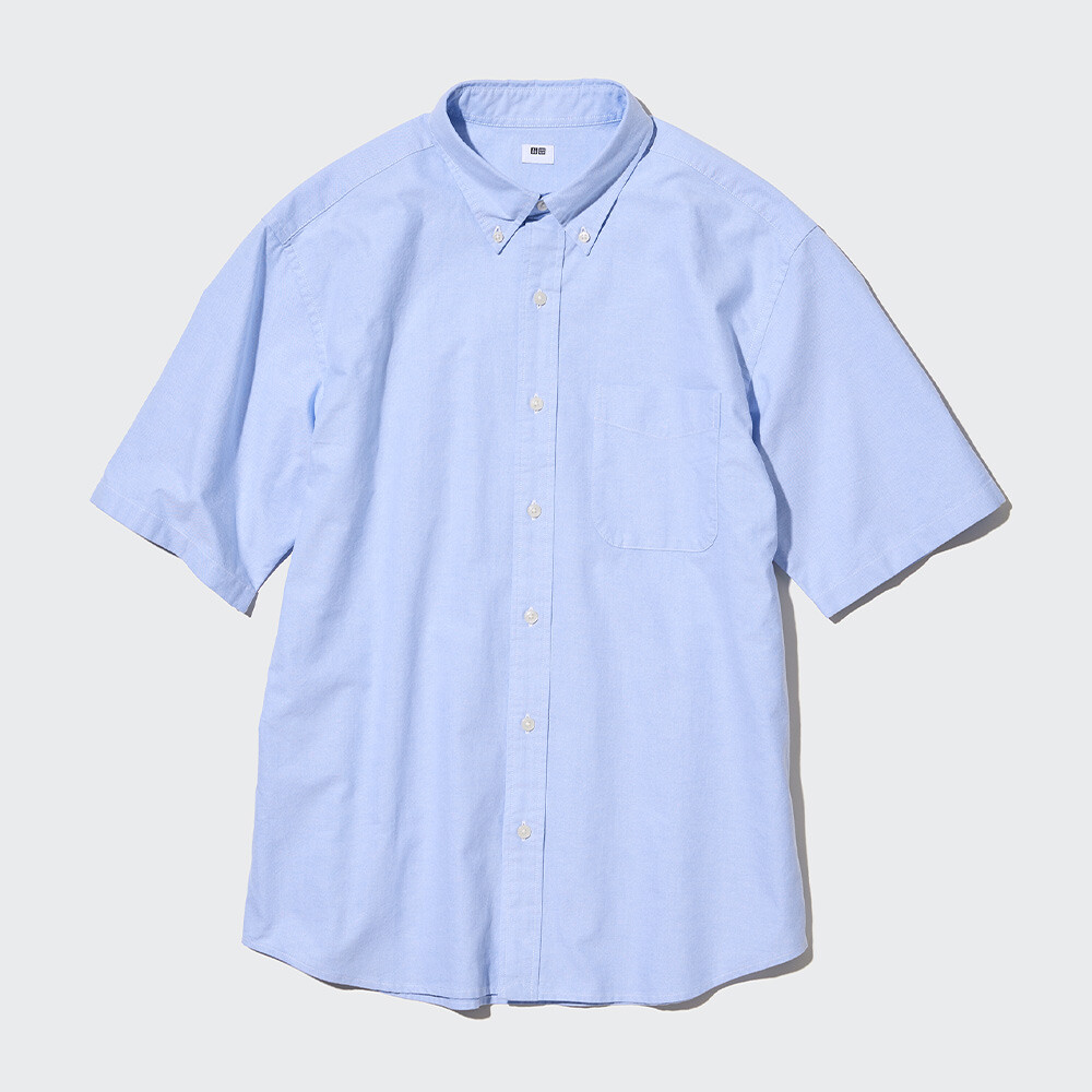 Uniqlo Мужская и женская парная оксфордская рубашка-рубашка с короткими рукавами, деловая повседневная белая рубашка
Uniqlo Мужская и женская парная оксфордская рубашка-рубашка с короткими рукавами, деловая повседневная белая рубашка