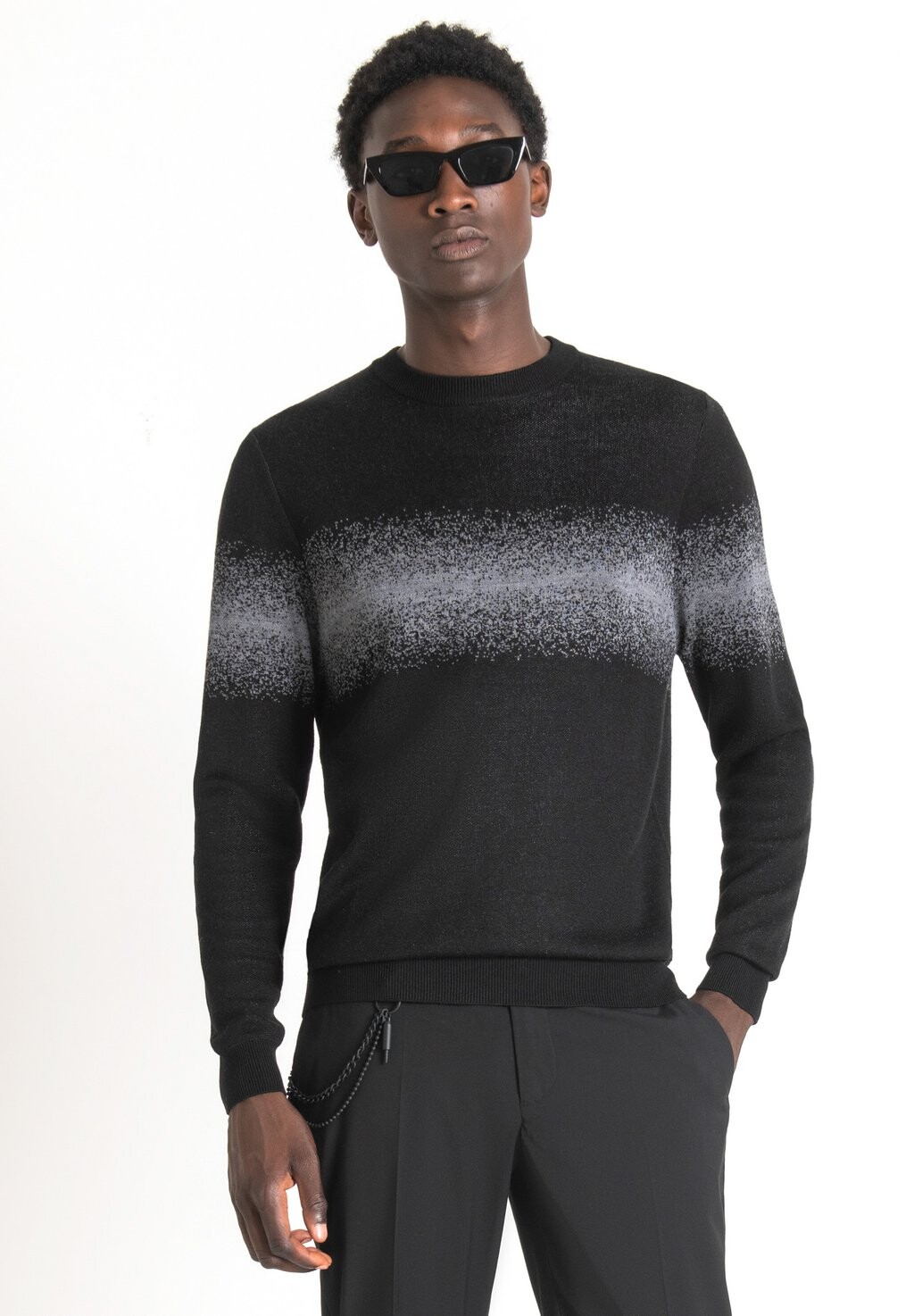 Свитер Regular Fit Контрастная Жаккардовая Лента Antony Morato, цвет medium grey melange
Свитер Regular Fit Контрастная Жаккардовая Лента Antony Morato, цвет medium grey melange