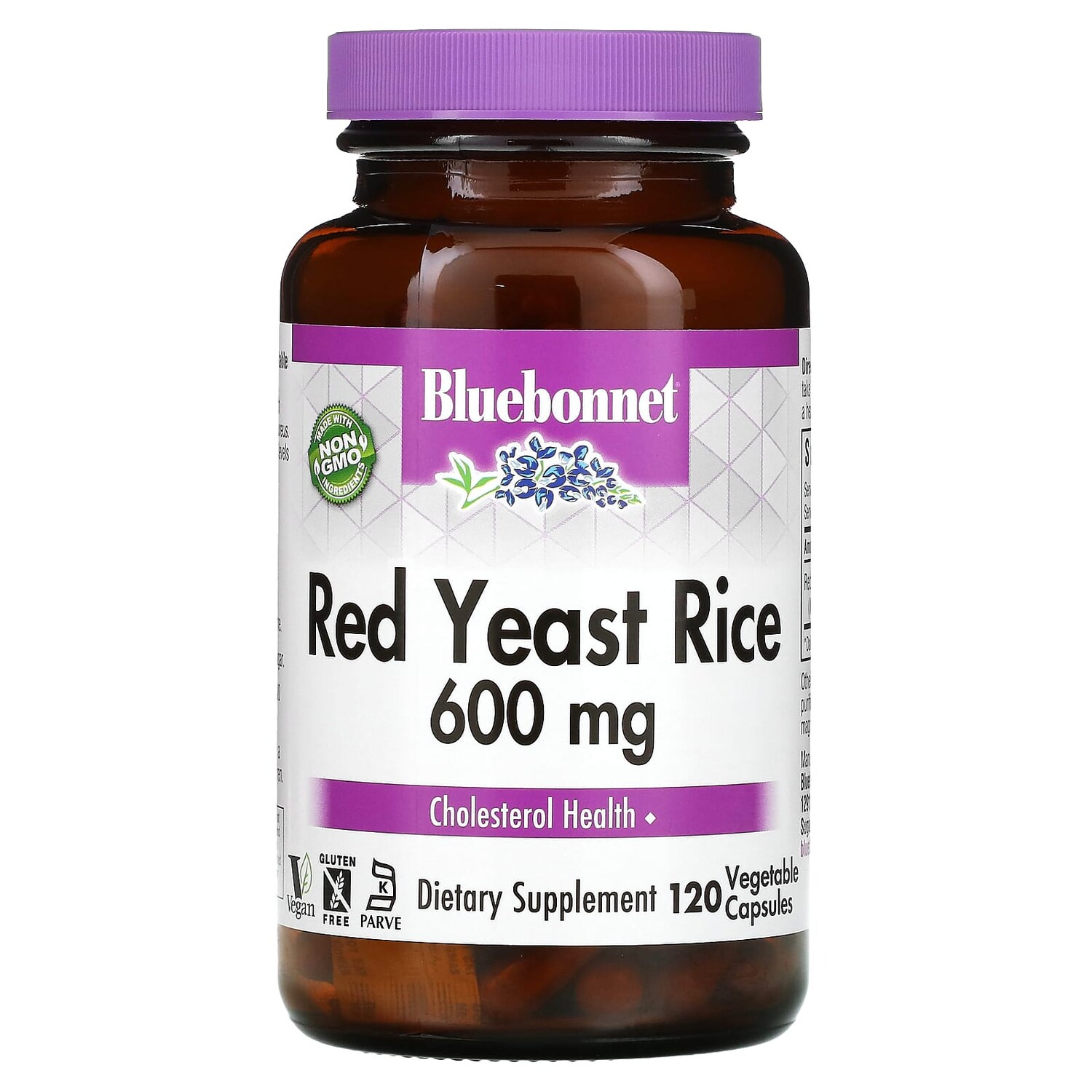 Красный ферментированный рис, 600 мг, 120 вегетарианских капсул, Bluebonnet Nutrition
Красный ферментированный рис, 600 мг, 120 вегетарианских капсул, Bluebonnet Nutrition