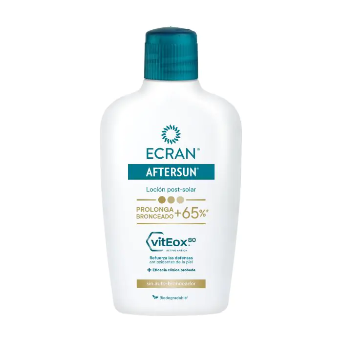 Средство после загара aftersun loción reparadora prolonga bronceado Ecran, объем 200 мл
Средство после загара aftersun loción reparadora prolonga bronceado Ecran, объем 200 мл